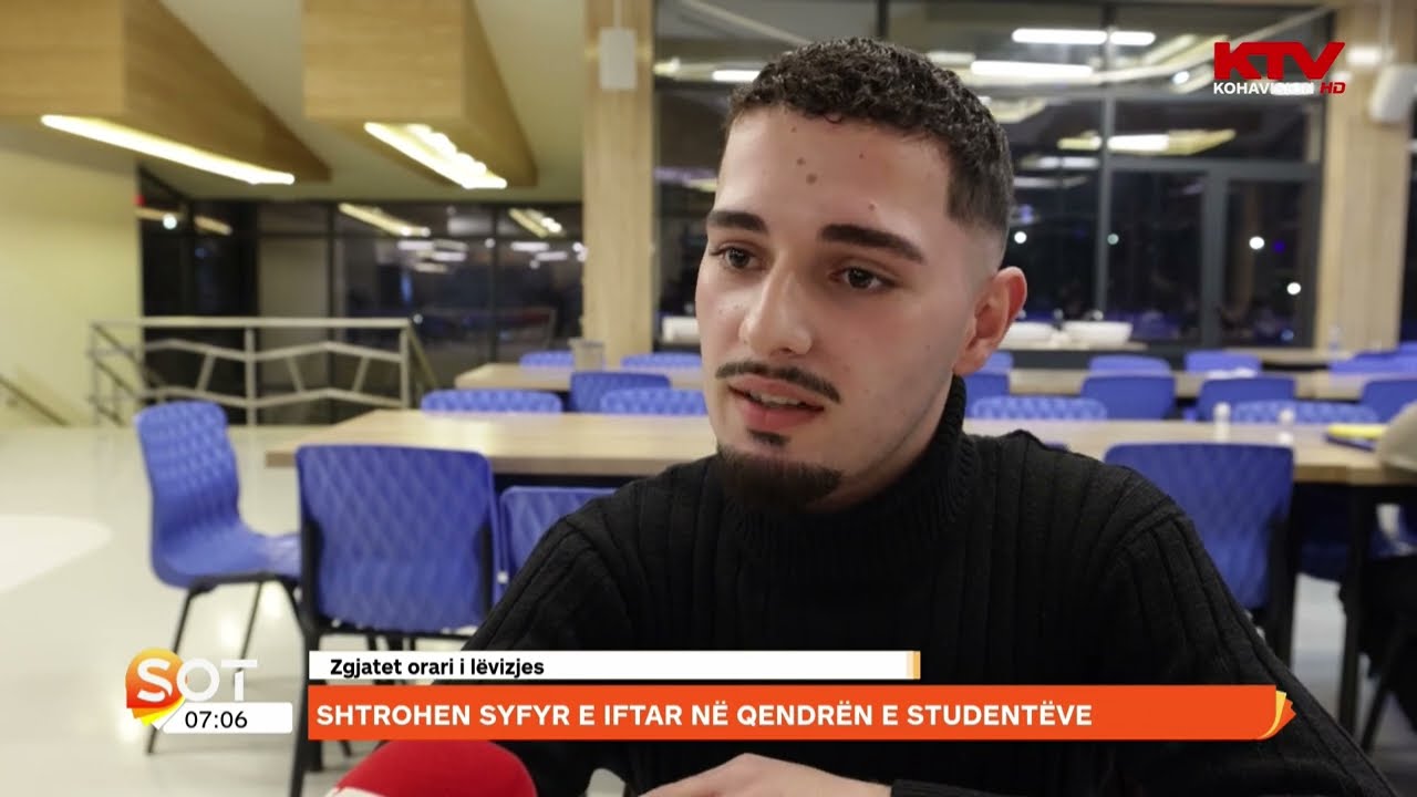 Syfyr e iftar në mensën e studentëve - kjo është menyja