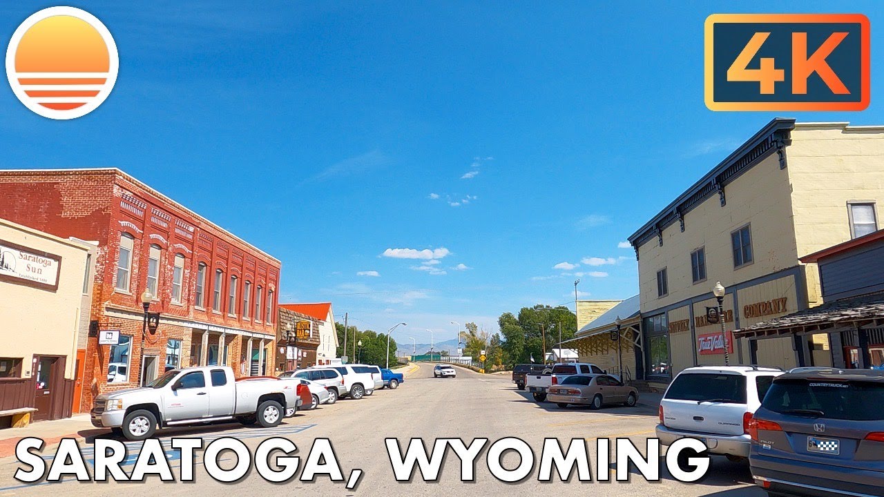 Saratoga, Wyoming!  Drive with me!