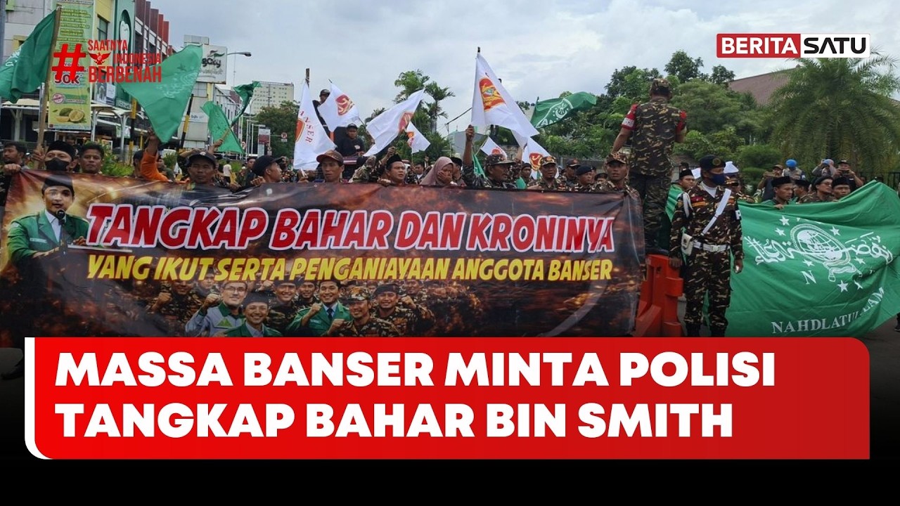 Massa Banser Minta Polisi Tangkap Bahar Bin Smith #beritasatu
