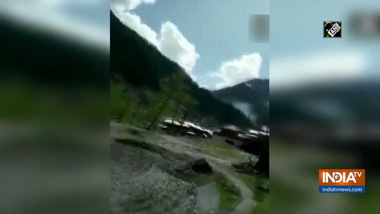 Watch: Amateur video from PoK of Indian Army guns targeting terror launch pads in PoK's Keran
