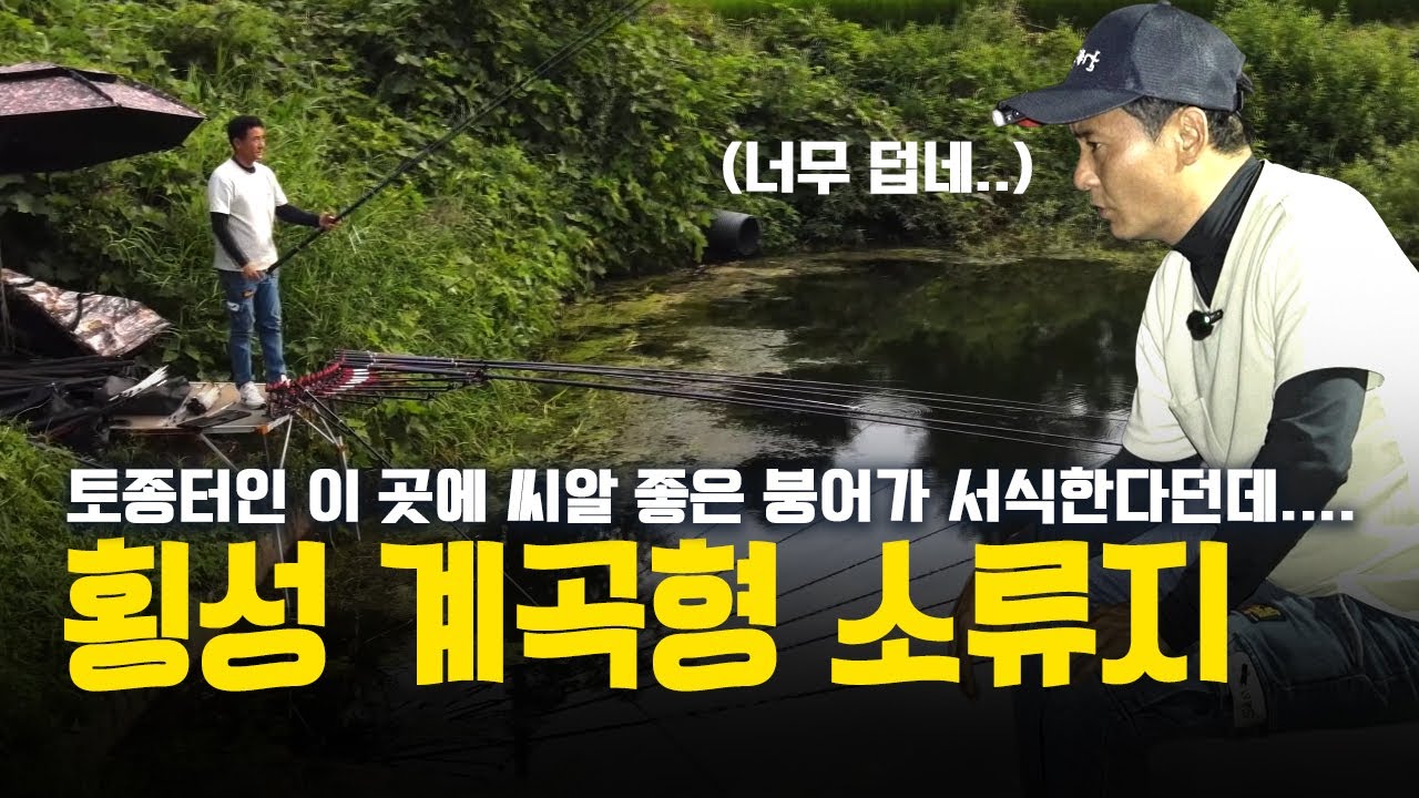 강원도 횡성! 대물붕어가 서식한다는 소류지 낚시가좋다 69회
