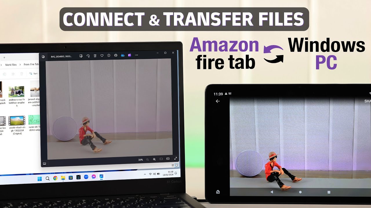 Amazon Fire Tablet: How to Transfer Files From Windows! [Photos and Videos]