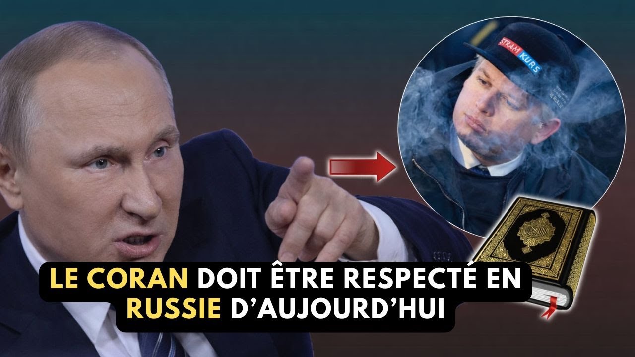 DR ZAKIR NAIK NOUS EXPLIQUE QUE VLADIMIR POUTINE ANNONCE UNE MESURE POUR PROTÉGER LE CORAN