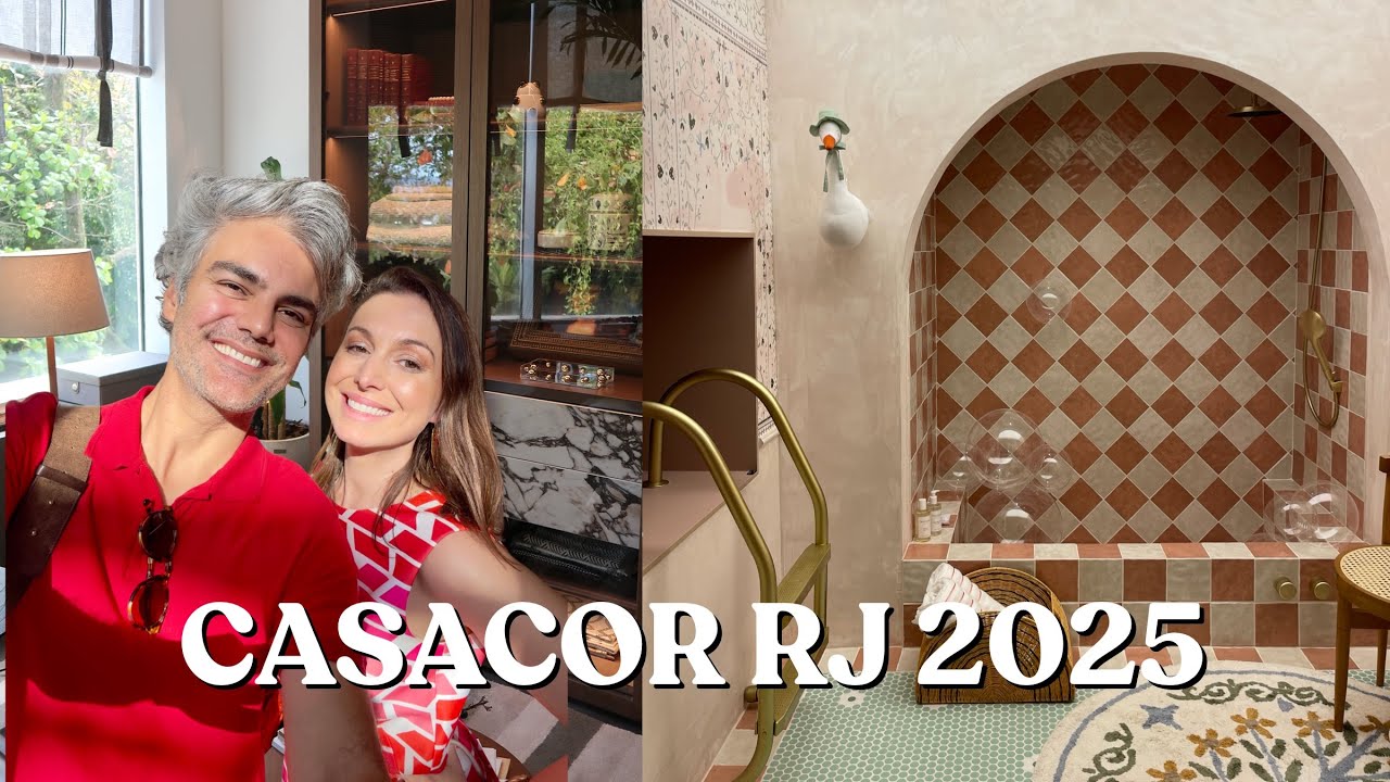 CASACOR RJ 2025 | FICAMOS ENCANTADOS COM ESSE QUARTO | MUDANÇAS NA VARANDA, VAI FICAR LINDO! VLOG