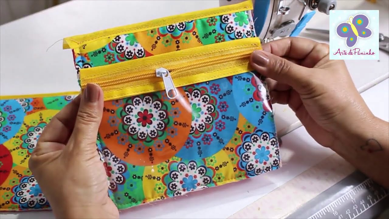 Bolsa porta absorvente ou porta remédios