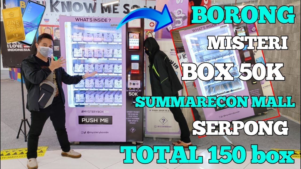 【VIRAL】BORONG MISTERI BOX SUMMARECON MALL SERPONG KALI INI JG DAPAT EMAS ??