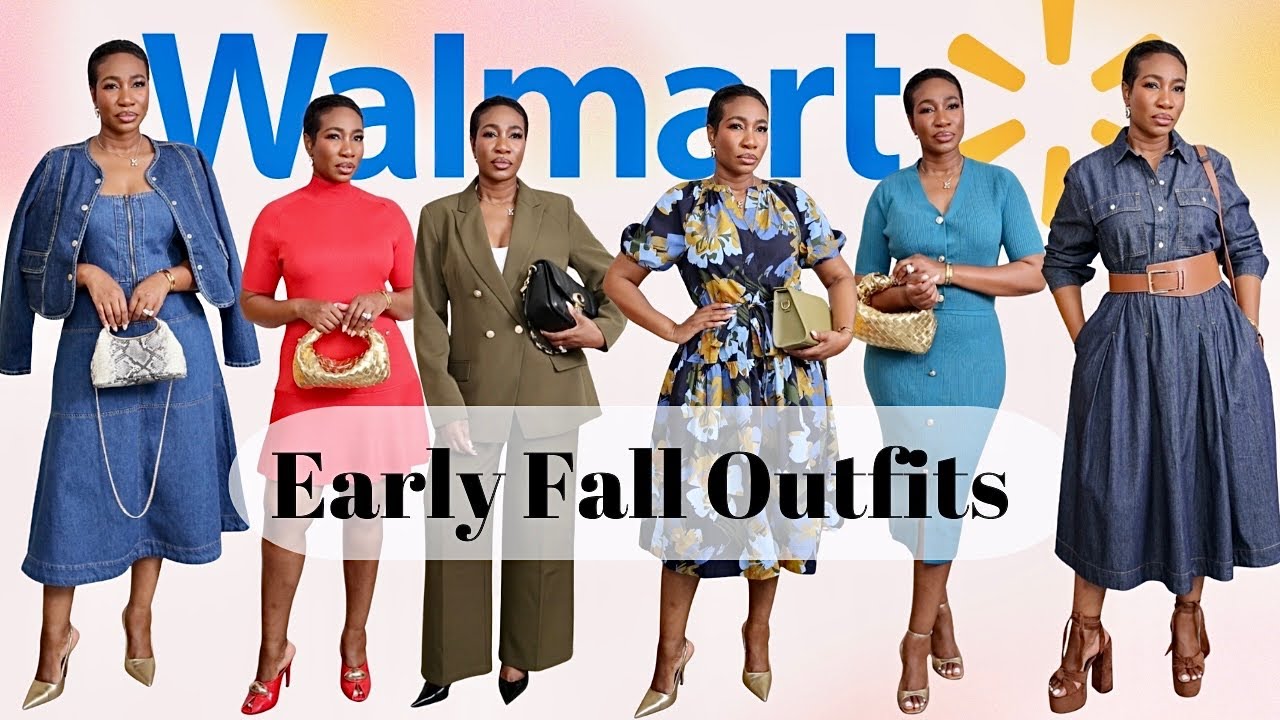 WALMART NEVER MISS!! Early Fall Try-On Haul | Affordable Fall Outfits | Kerry Spence