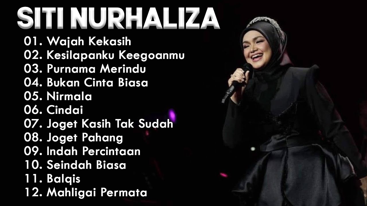 LAGU PILIHAN - TERPOPULER - TERBAIK SITI NURHALIZA - FULL ALBUM