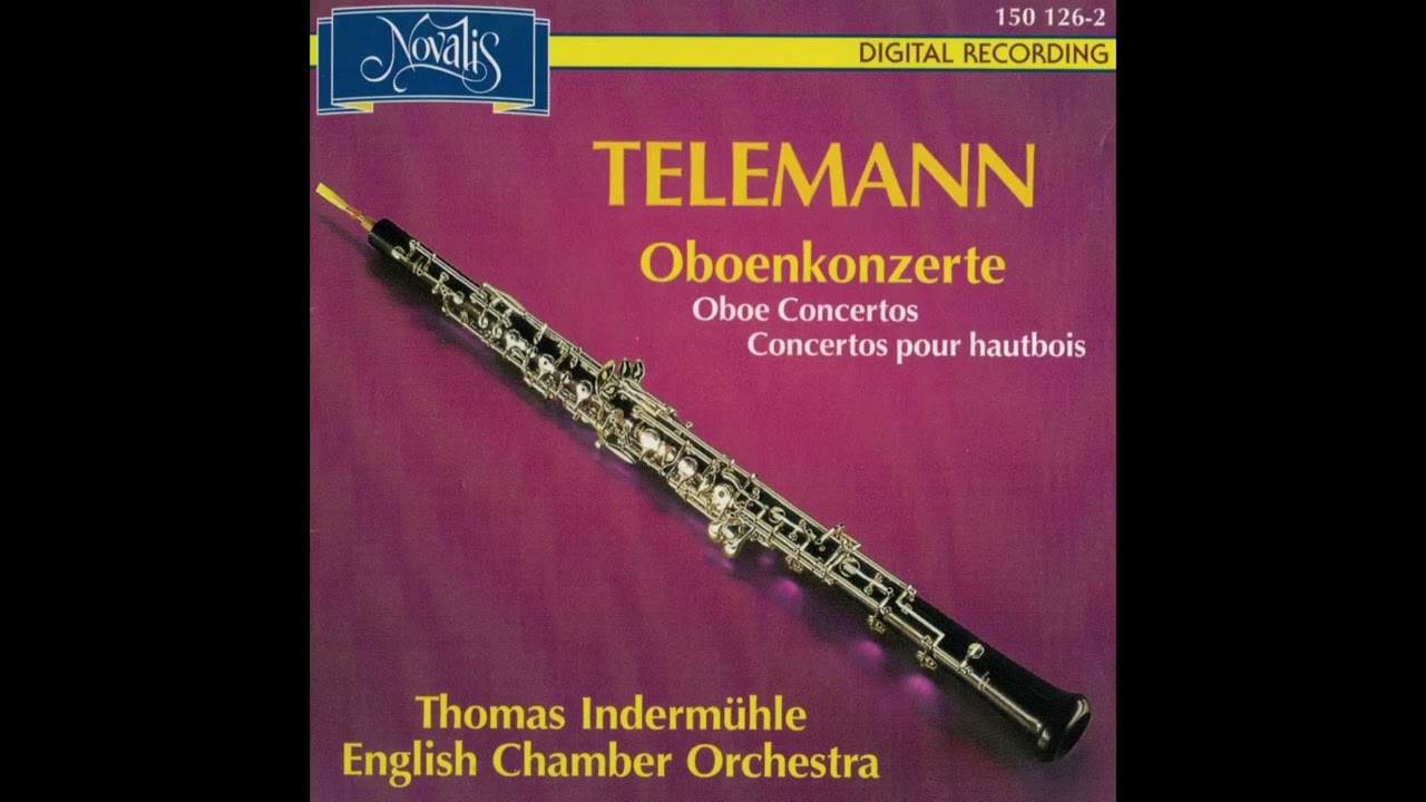 Telemann - Oboe Concerto No. 20 in e Minor - Indermühle