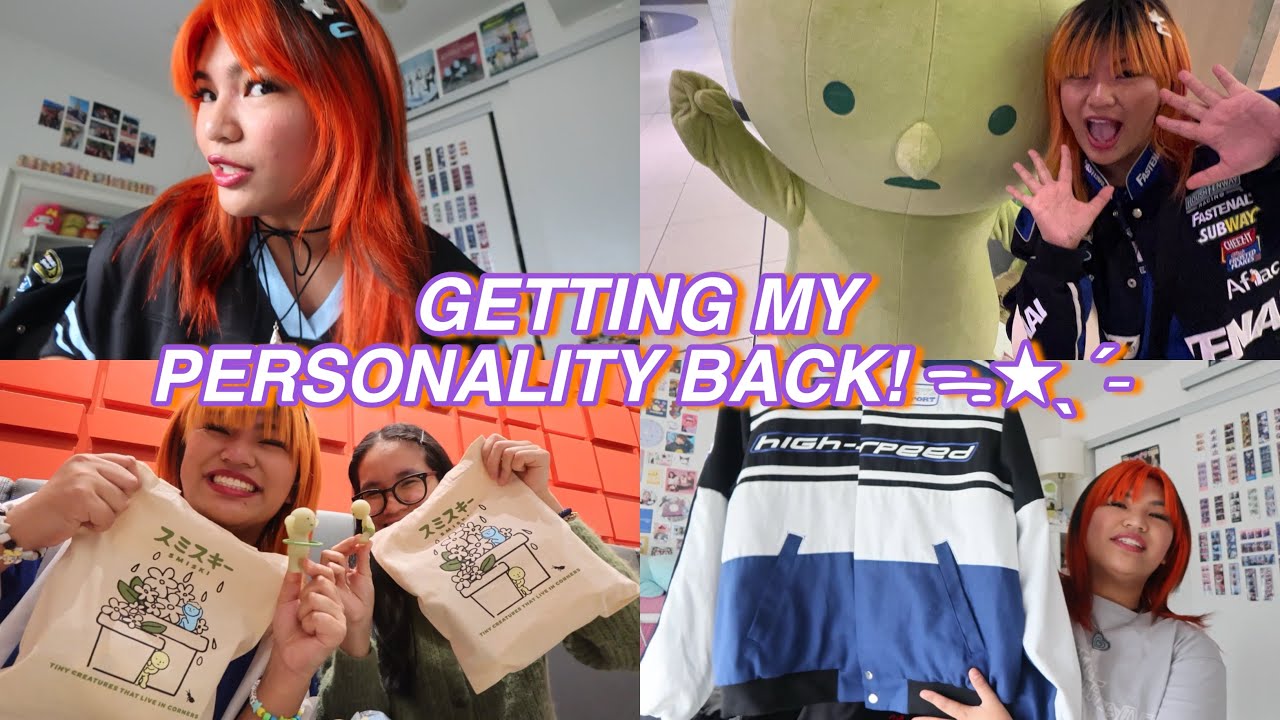 GETTING MY PERSONALITY BACK! new hair, meeting smiski + clothing haul ❀⋆.ೃ࿔*:･