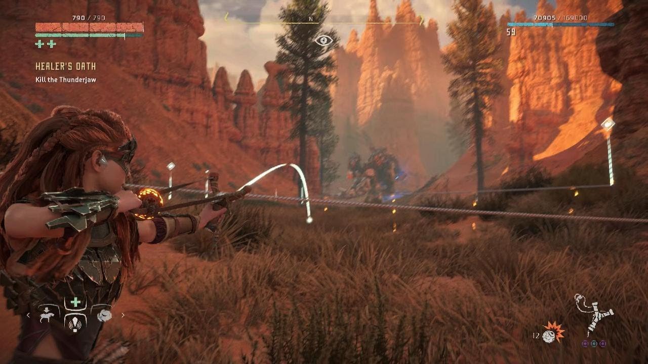 Kill the Thunderjaw | Healer's Oath | Horizon Zero Dawn Remastered