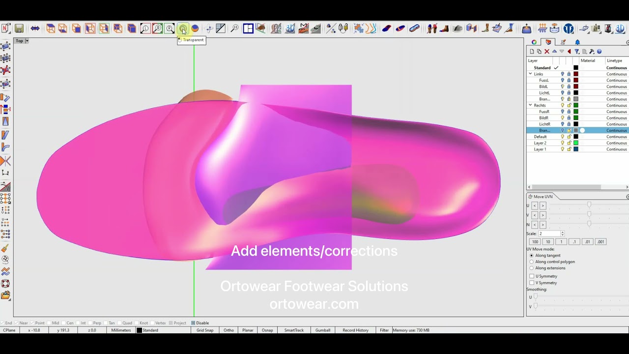 Do you want efficient 3D insoles modelling with 100% control?