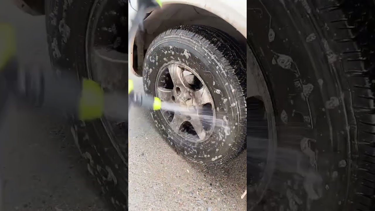Deep cleaning of JMC pickup truck! Professional and profitable way of deep pressure washing
