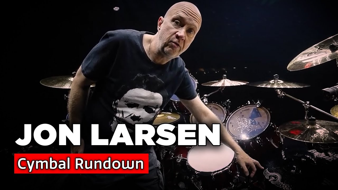PAISTE CYMBALS - Джон Ларсен (Volbeat) - Краткое описание тарелок