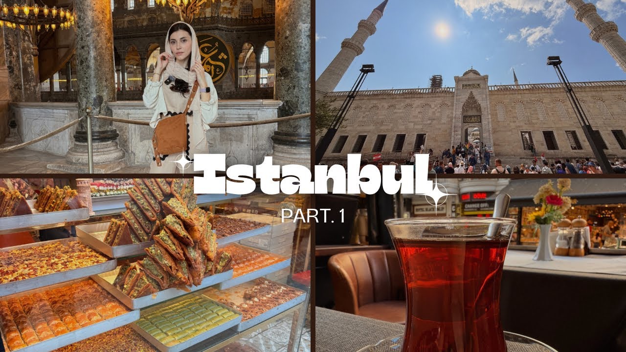 ISTANBUL part 1 | Detalii despre vacanta | ATMOSFERA orasului, Hagia Sophia si Cisterna Basilica 😱