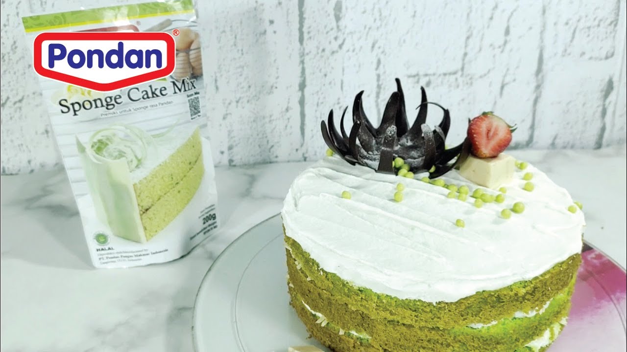 Pondan Pandan Sponge Cake Mix Pouch