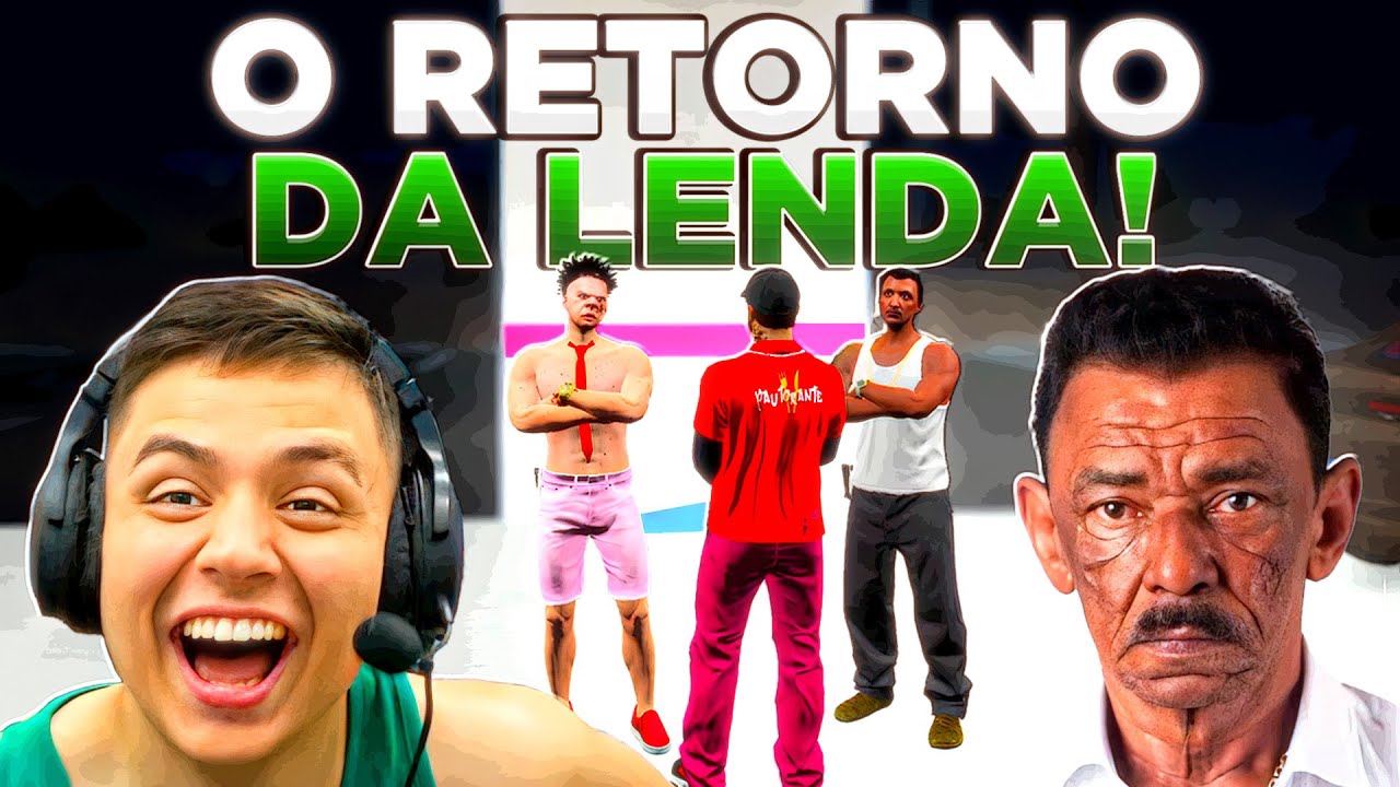 PAULINHO O LOKO E TIRINGA JUNTOS NOVAMENTE no GTA RP 😂 (Modder Clips)