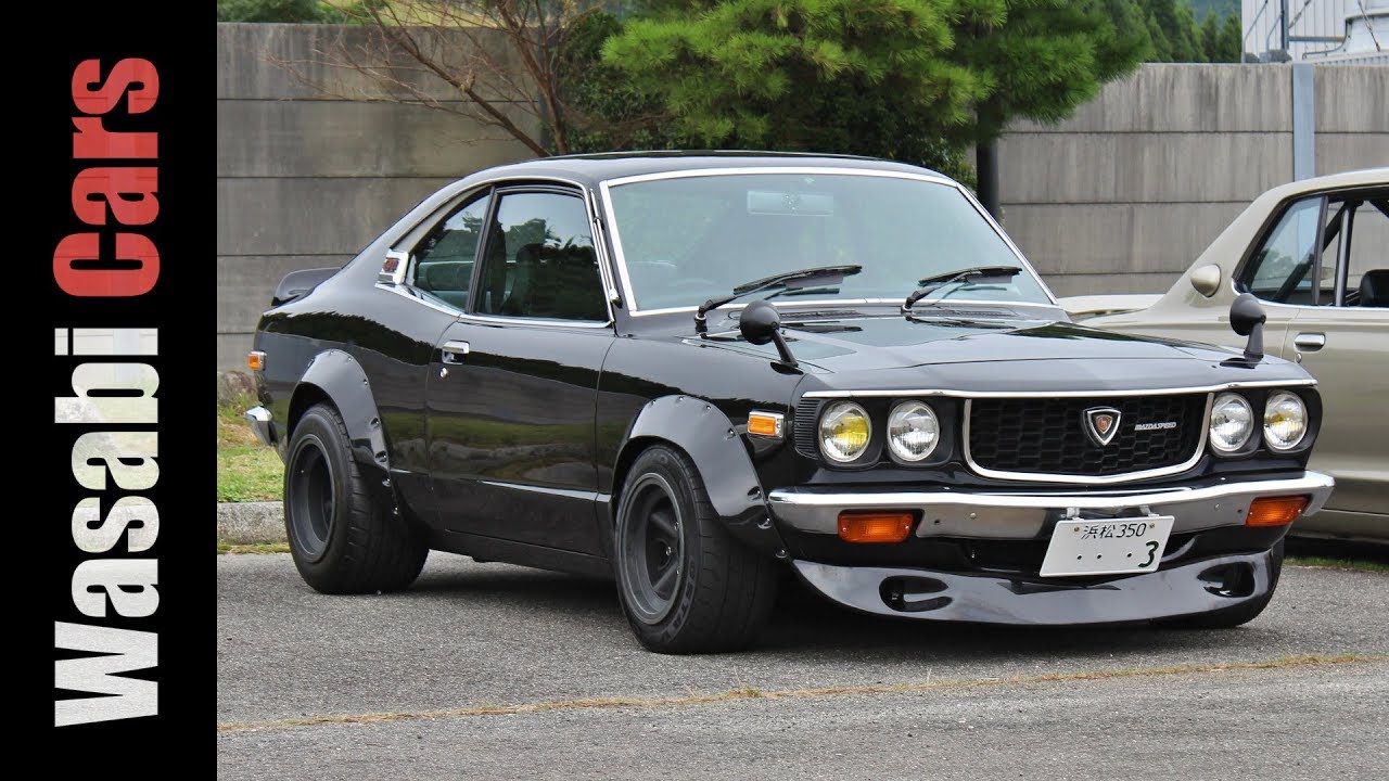 Черная красавица: Mazda Savanna GT Coupe 1974 года