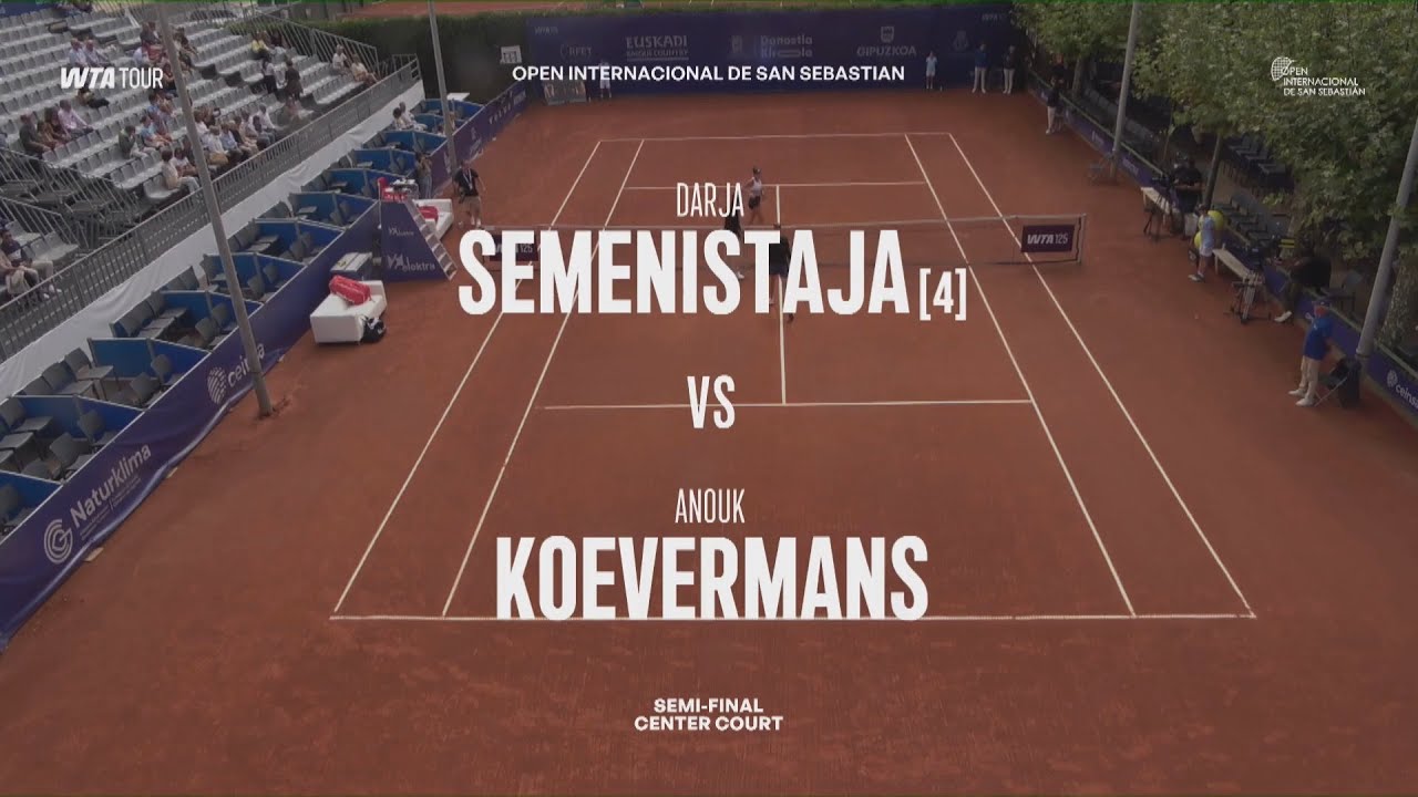 Darja Semenistaja (LAT) vs Anouk Koevermans (NED) - Game, Set and Match Point