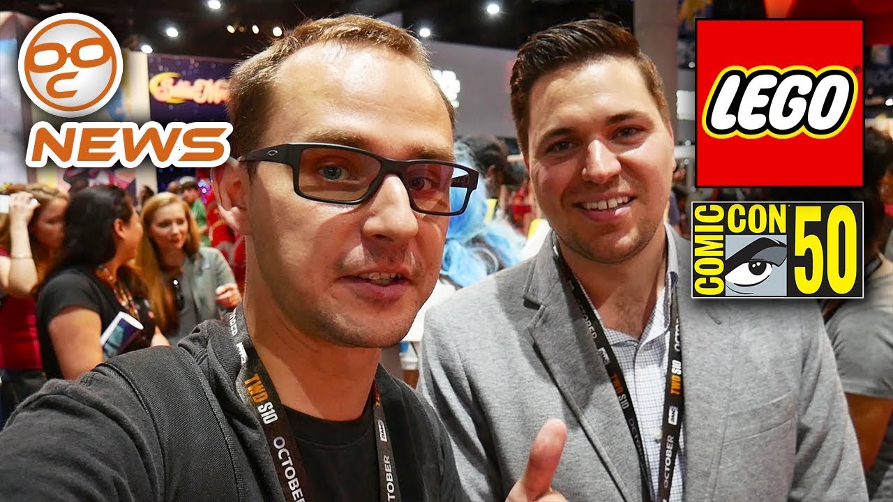 SDCC 2019 LEGO Booth FULL TOUR with Andrew from LEGO!