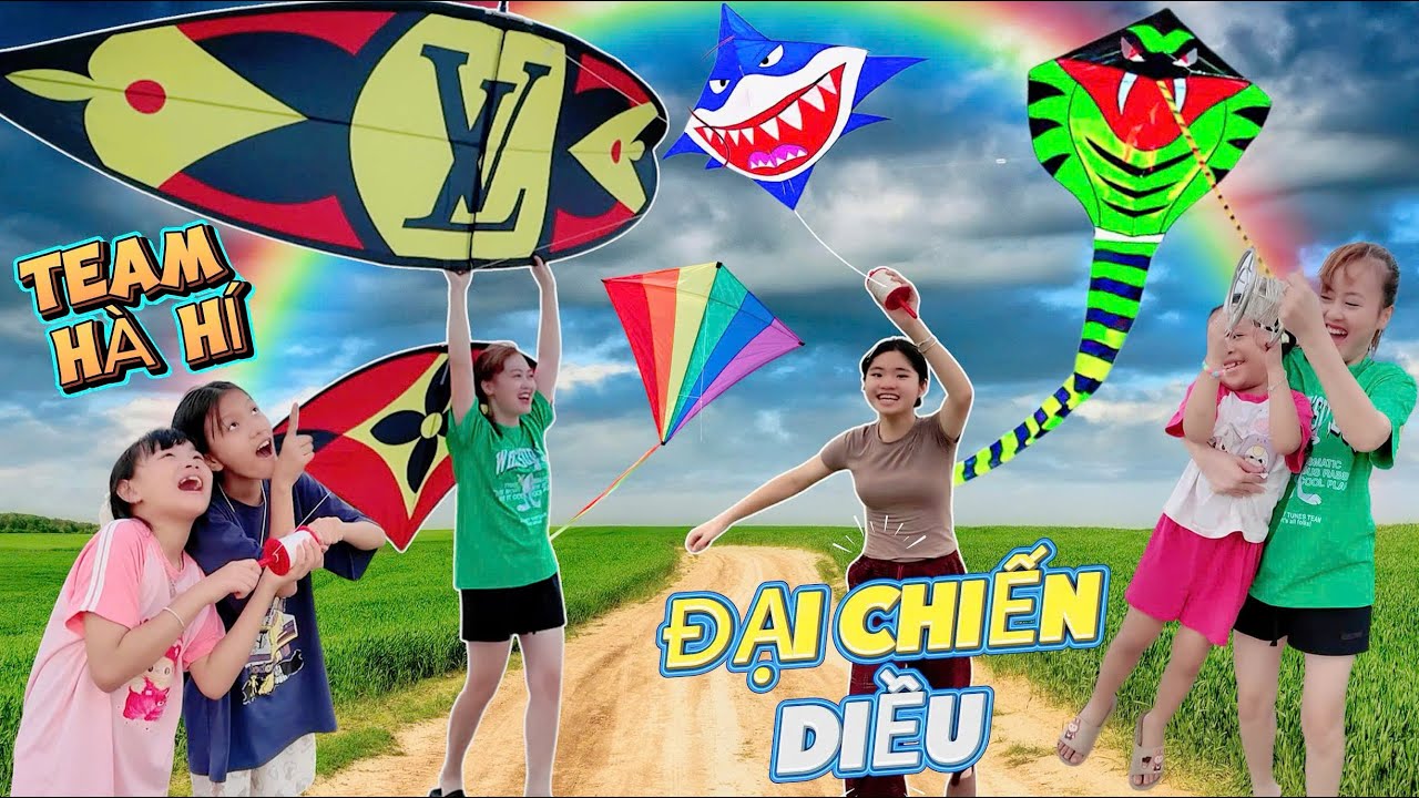 Team Hà Hà Hí Đại Chiến Thả Diều - Diều Nào Bay Cao Nhất?