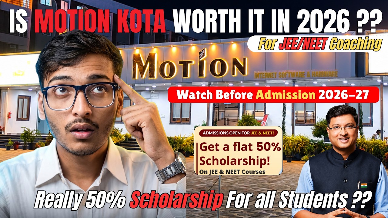Is Motion Kota 🔥 Worth It in 2026? Full Review for JEE, NEET & Droppers ✨  || Motion #jee #neet