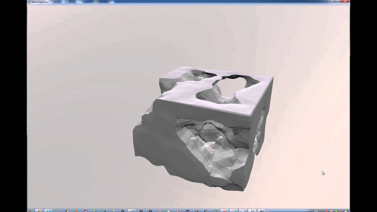 Real-time GPU marching cubes (Unity3d)