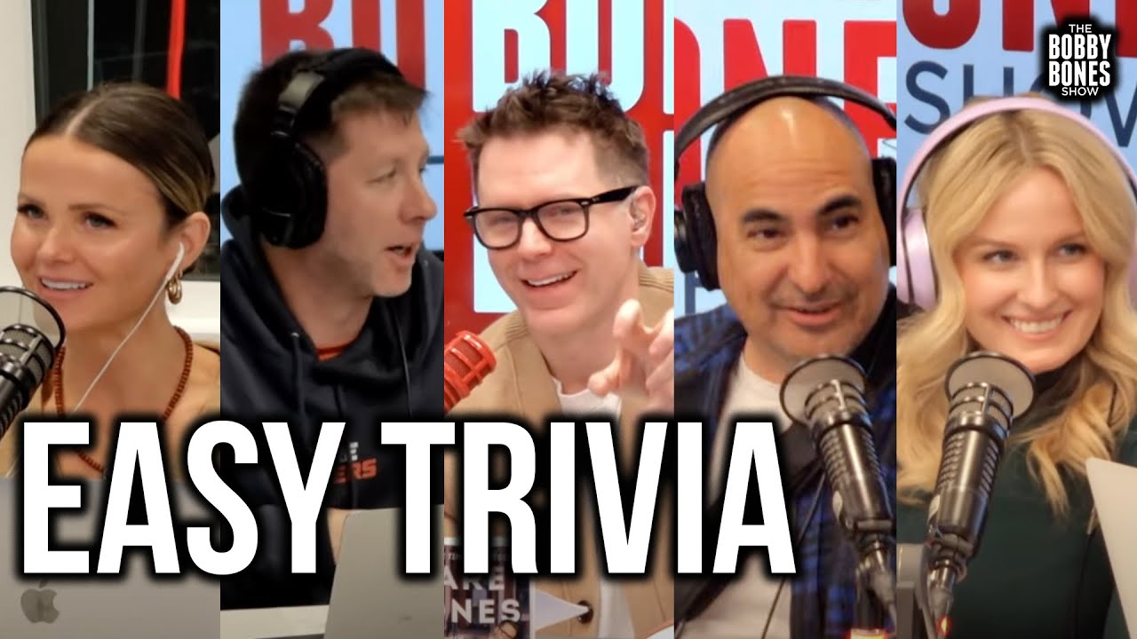 The Bobby Bones Show Competes in Super Easy Trivia