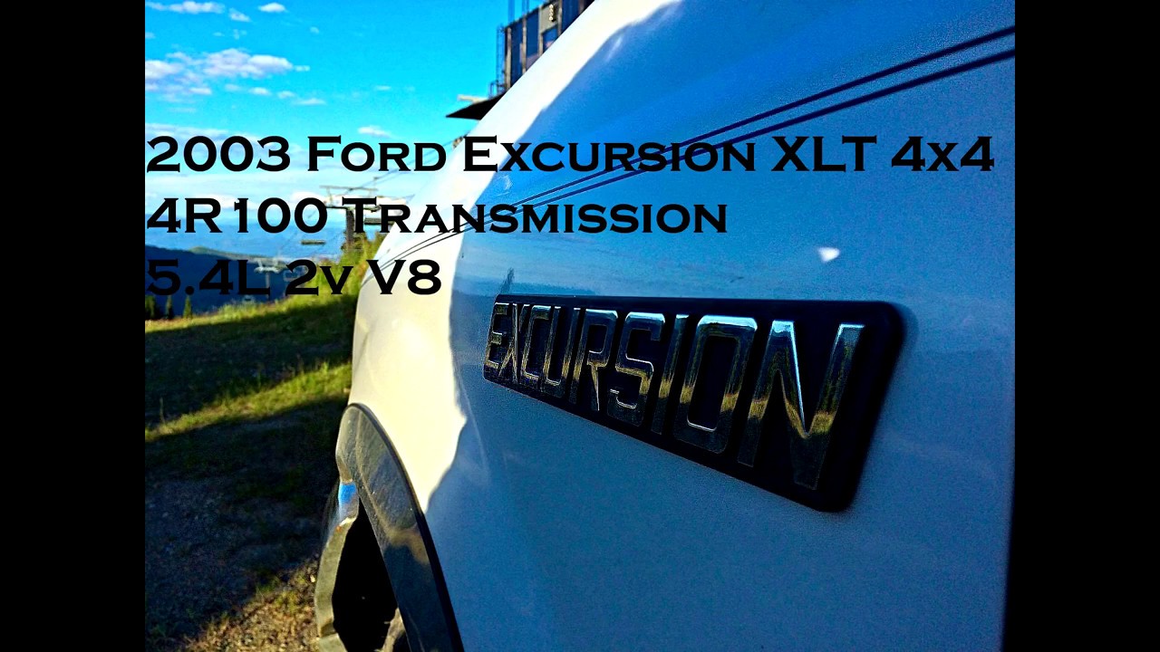 2003 Ford Excursion 4x4 5.4 2v Short Review