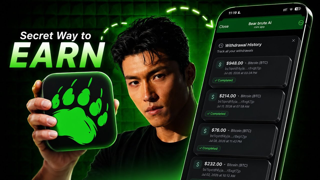 Earn Up to $800 Per Referral! The Bear Brute AI secret Method