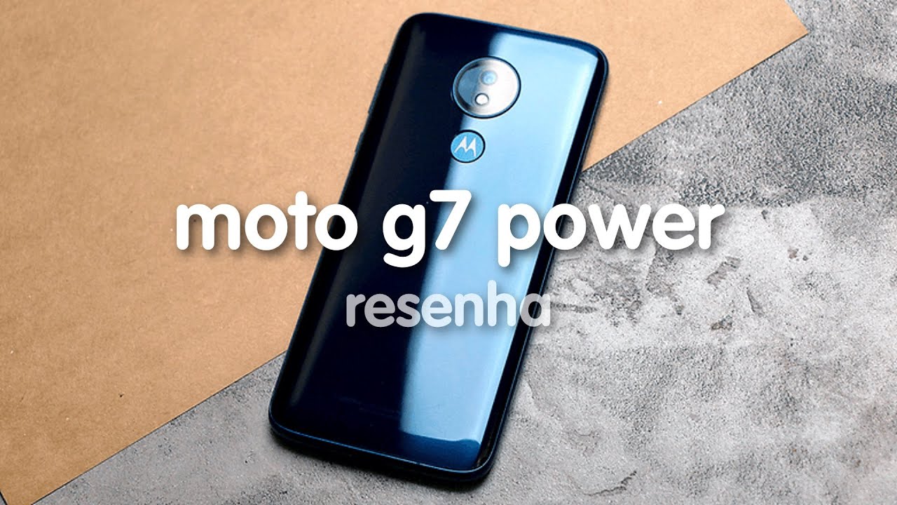 Moto G7 Power: o que importa é bateria