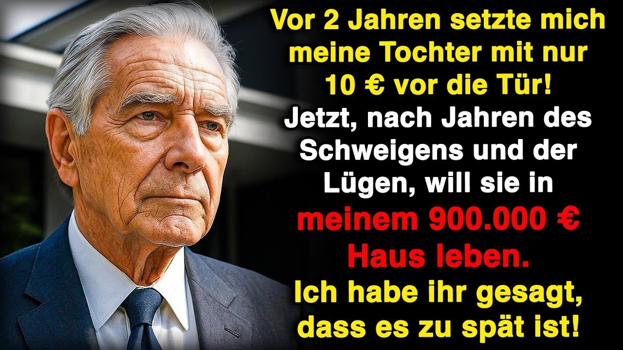 Mit nur 10 € hat meine Tochter mich rausgeworfen. Jetzt will sie zurück in mein Haus!