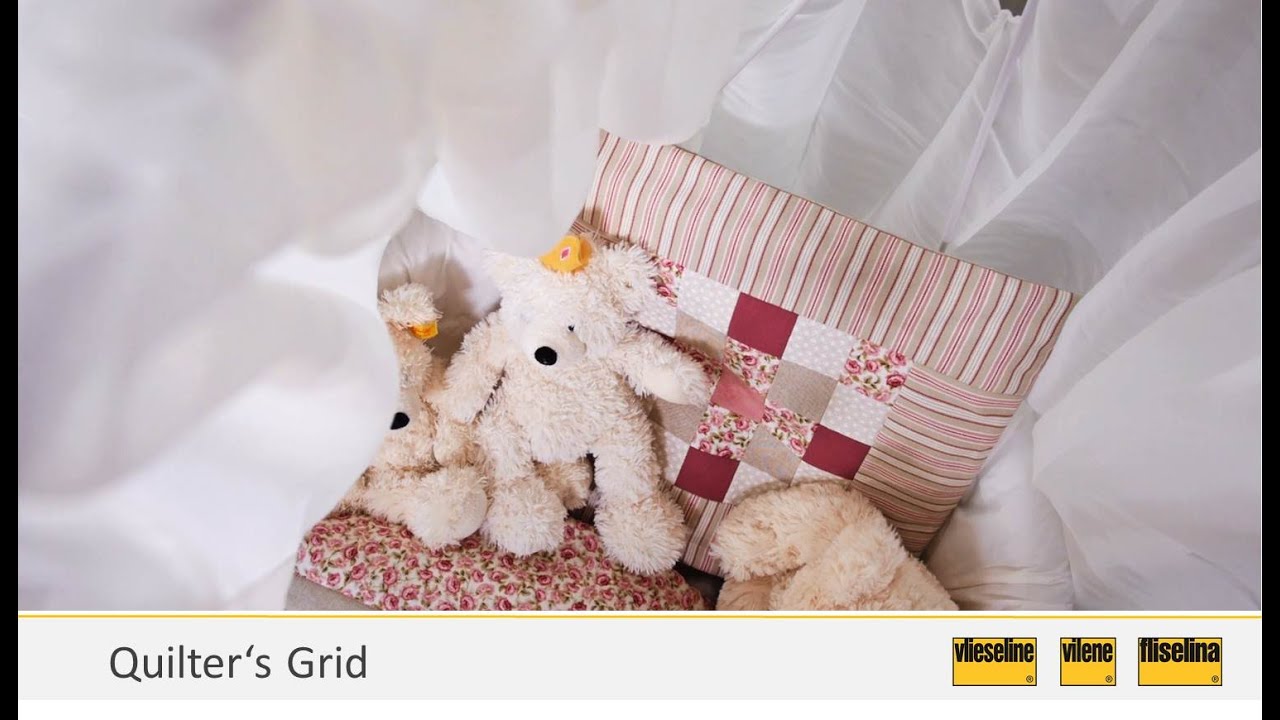 DIY Quilter's Grid mit Vlieseline