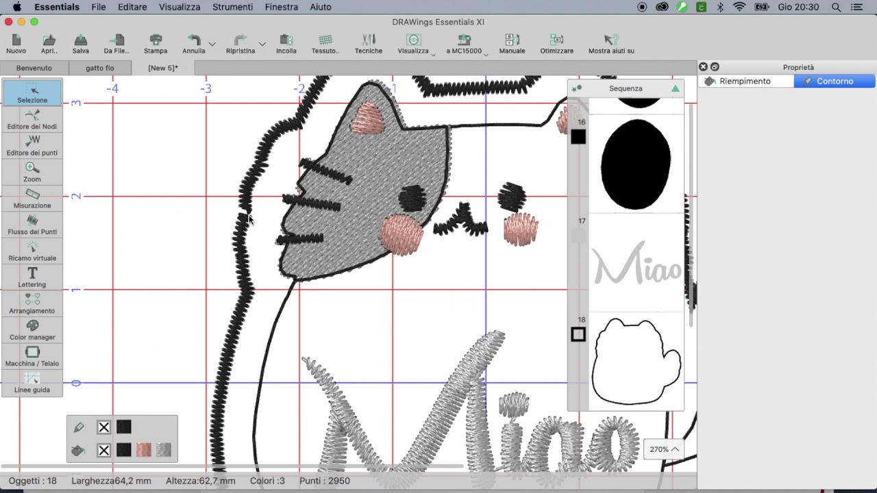 Drawings XI Essentials - Realizzare una patch ricamata