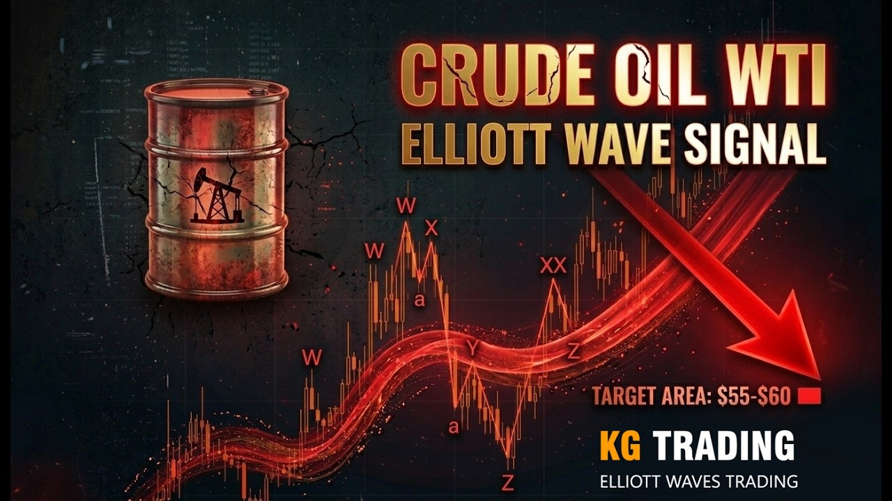 Crude Oil (WTI) Deep Correction Ahead? Targets & Key Levels in Elliott Wave