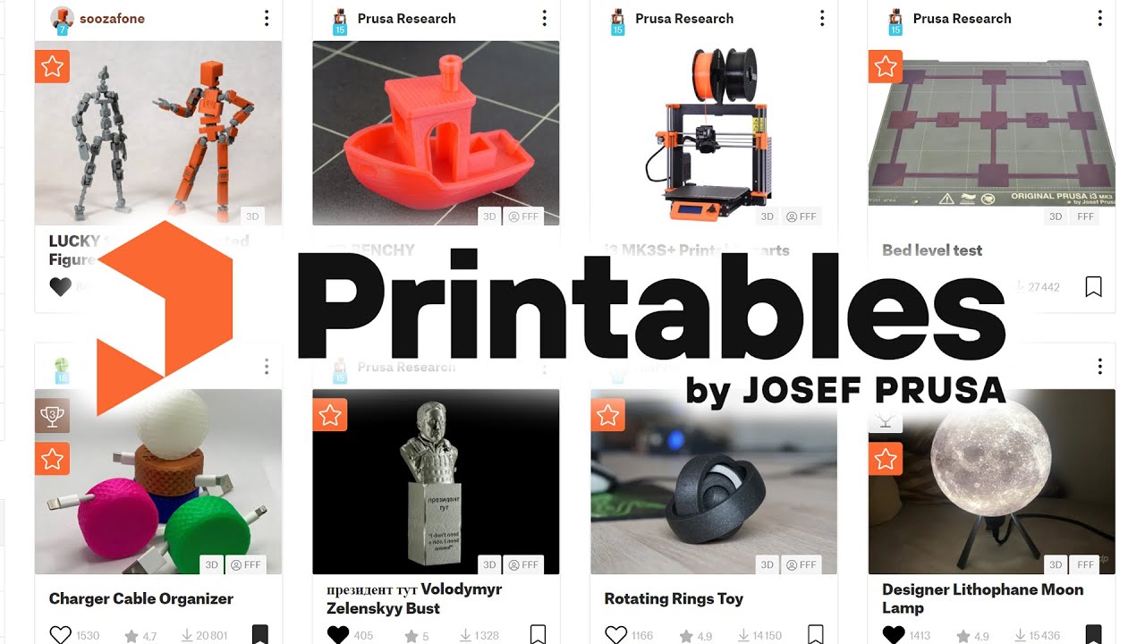 Printables.com &mdash; полная база данных 3D-моделей для всех!