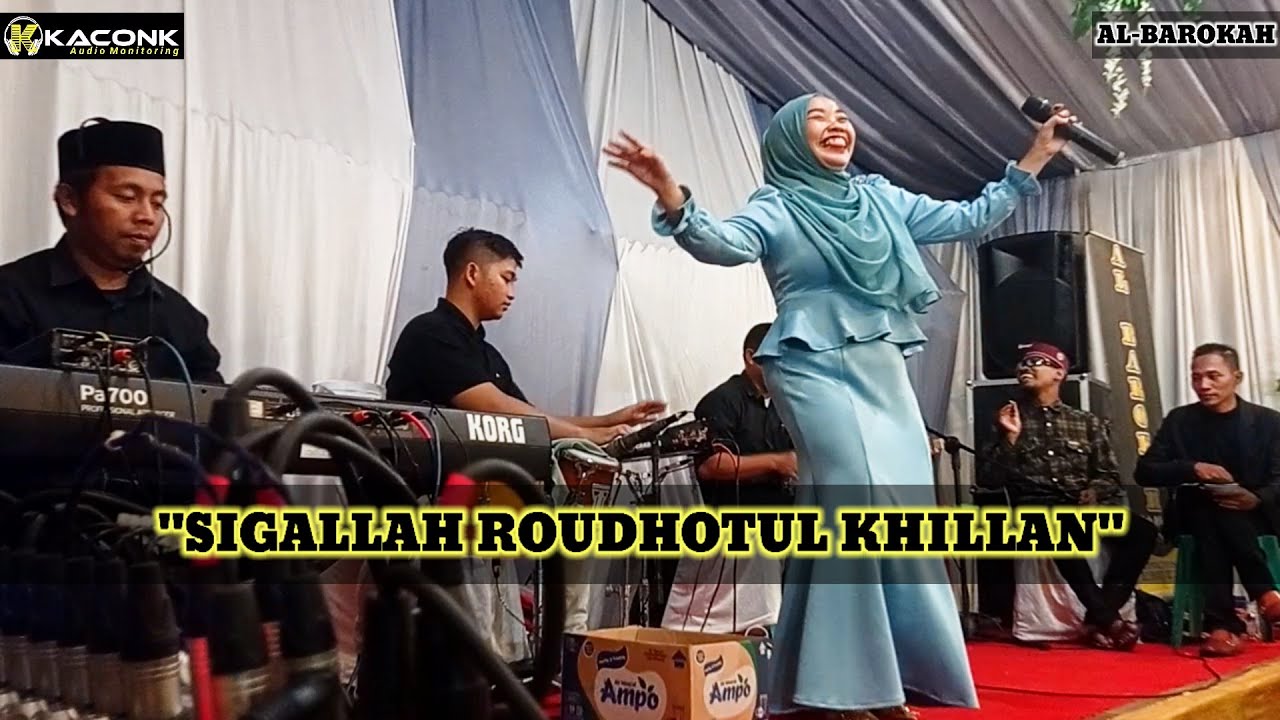 SIGALLAH ROUDHOTUL KHILLAN || Albarokah Mayang Jember ft Kaconk Audio Live Lampeji Mumbulsari Jember