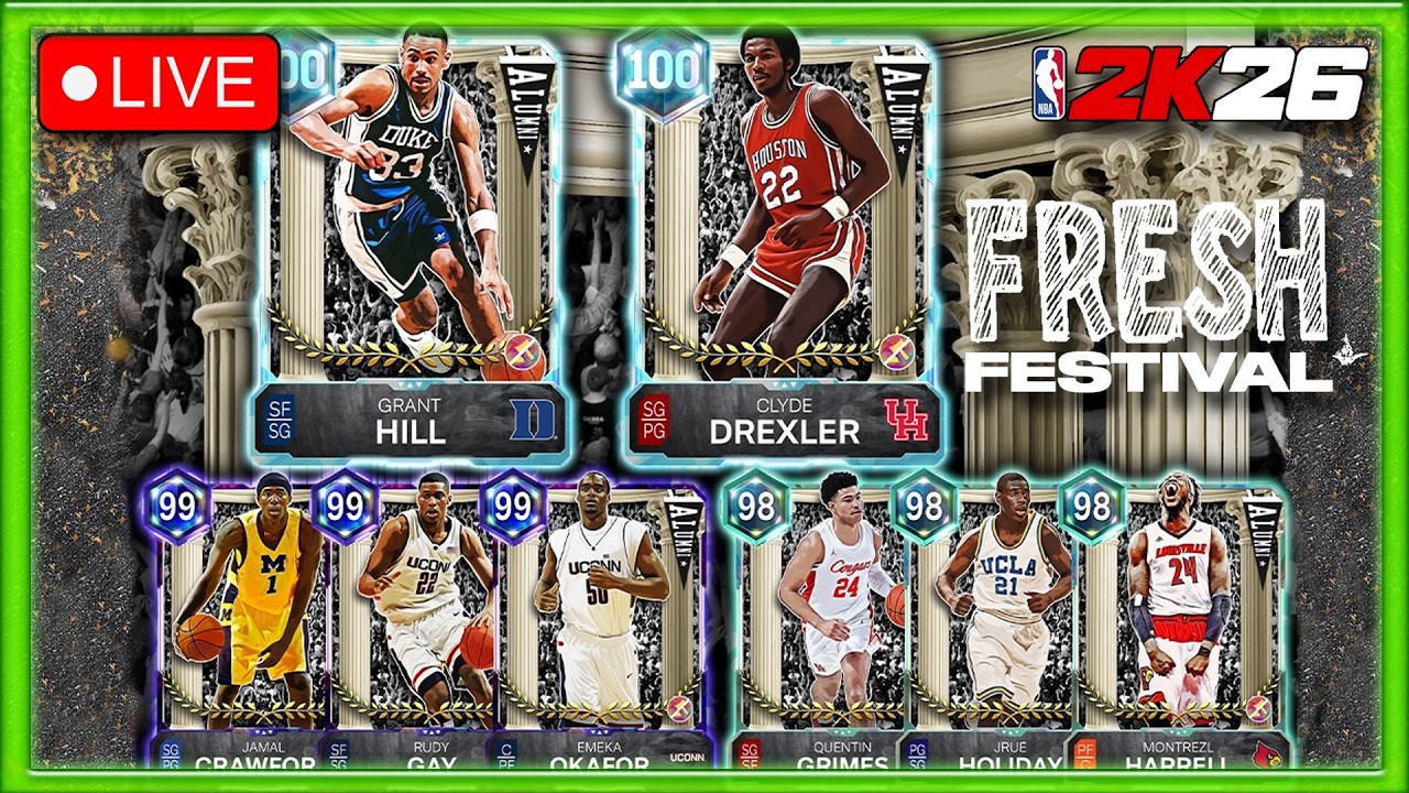 🏀 LIVE STREAM - Fresh Festival Event Grind Continues! 🏀 NBA 2k26 MyTeam
