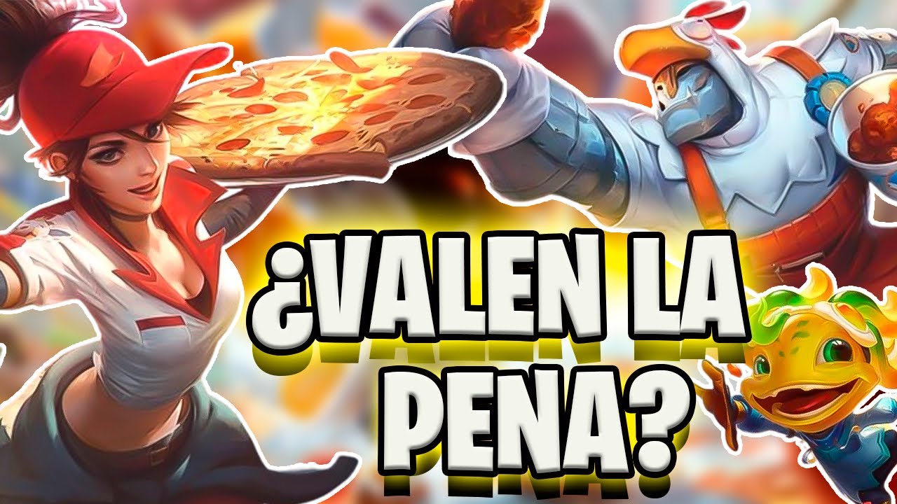 🍕 ¿COMIDA EN LOL? TODAS LAS SKINS DE ESTA TEMÁTICA
