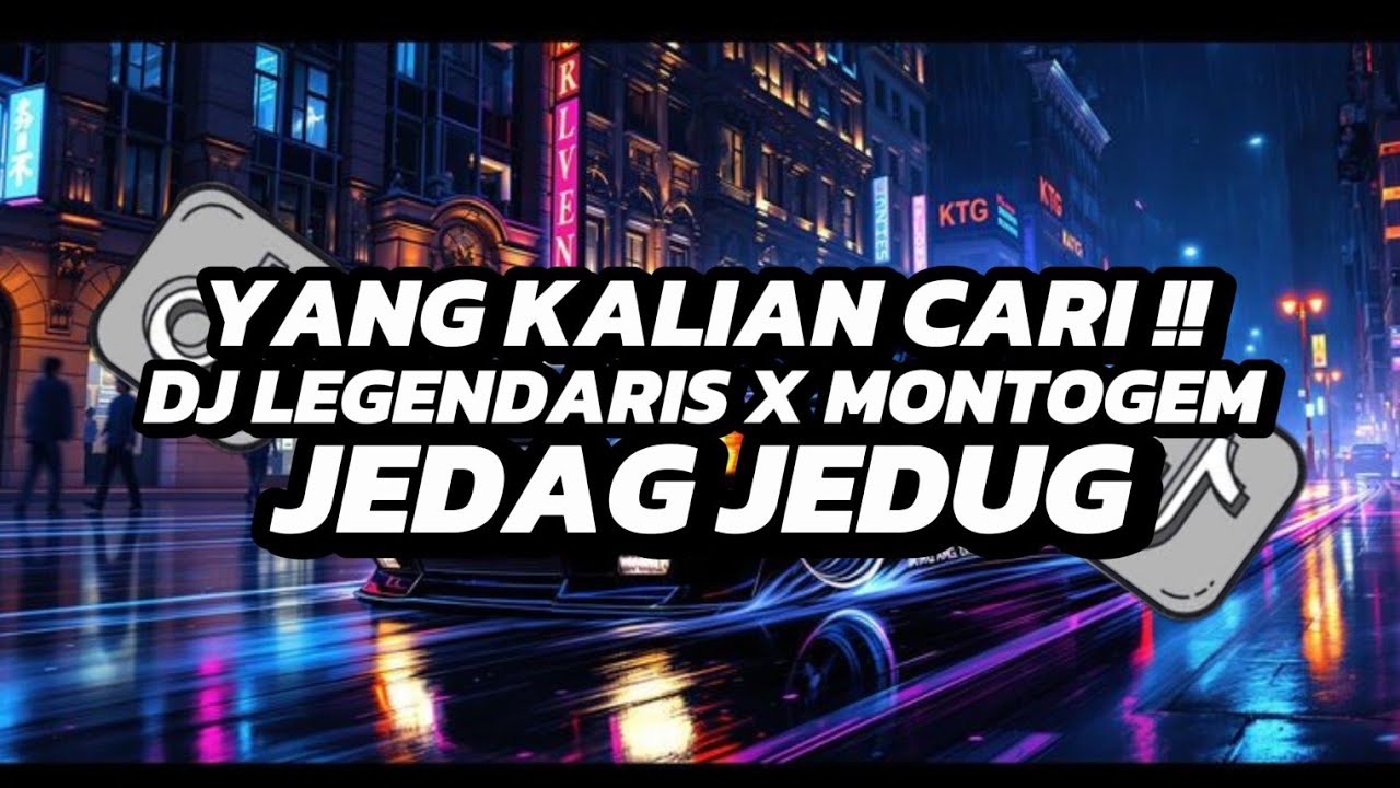 DJ LEGENDARIS X MONTAGEM || SOUND DJ JEDAG JEDUG COCOK BUAT JJ DI KAMAR VIRAL 🎵