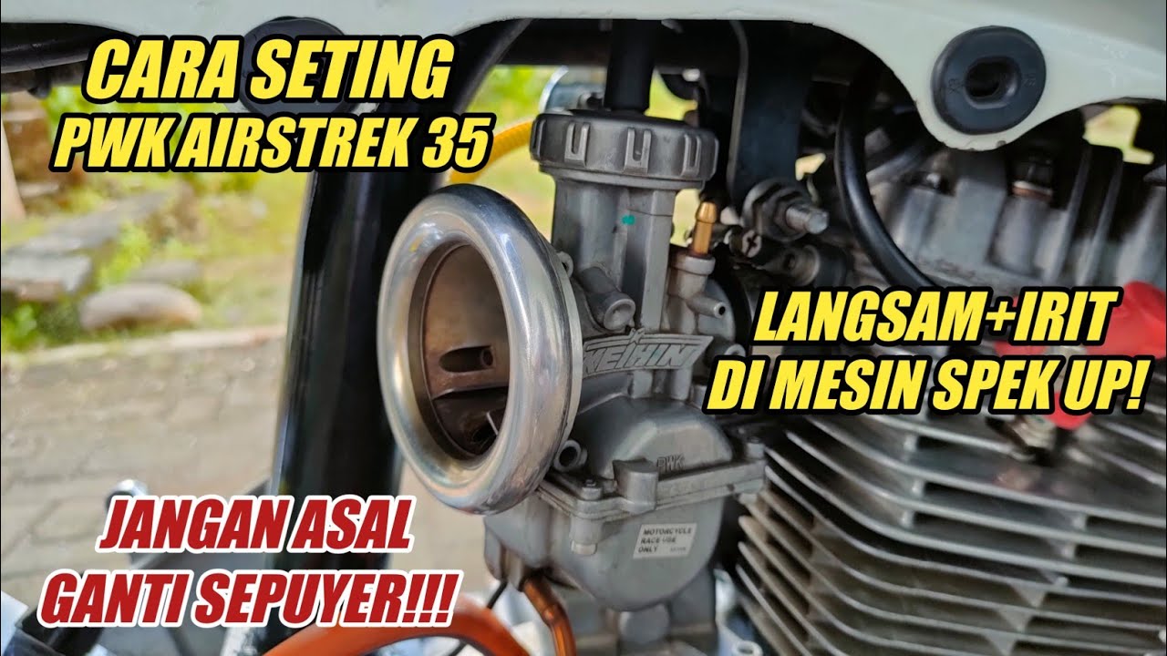 CARA STEL KARBU PWK AIRSTREK 35 LANGSAM IRIT
