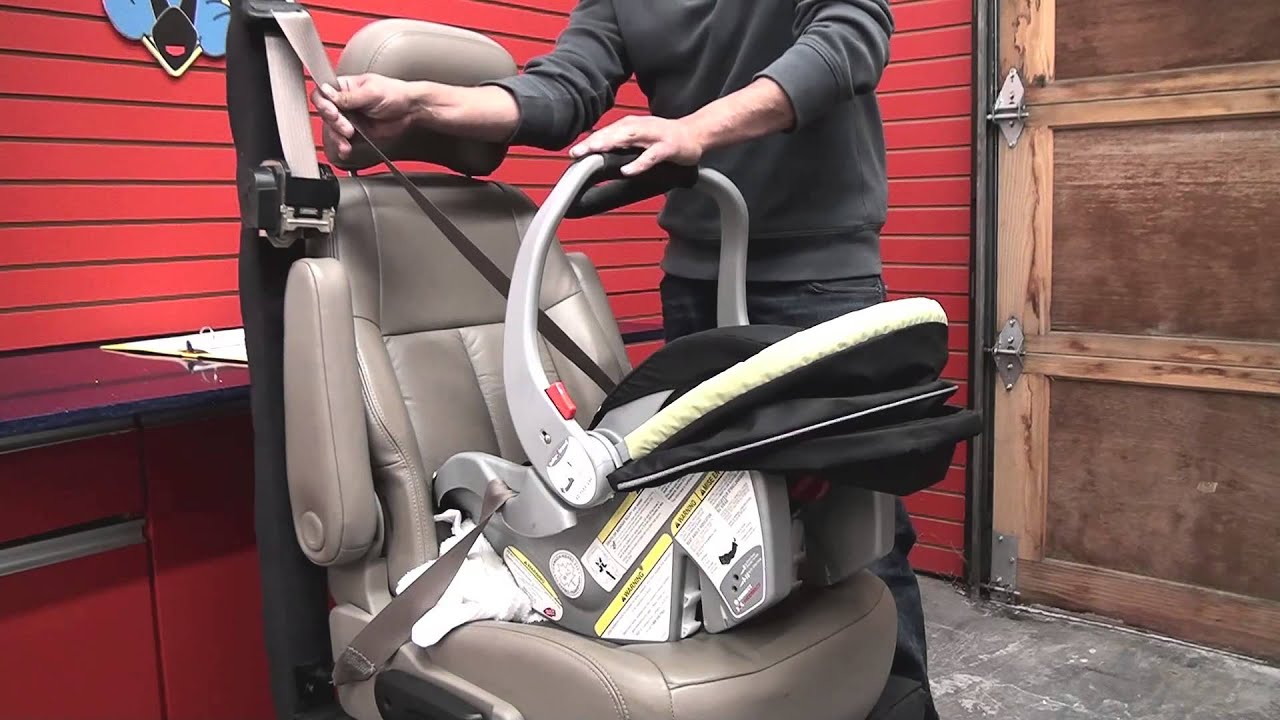 Baby Trend Ez Flex Loc: использование автокресла без базы