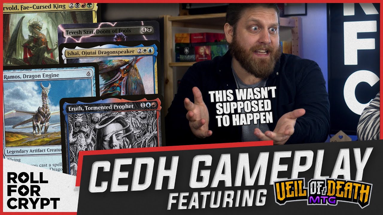 cEDH BATTLE with Veil of Death | Eruth, Ramos, Korvold, Tevesh/Ishai | cEDH Gameplay