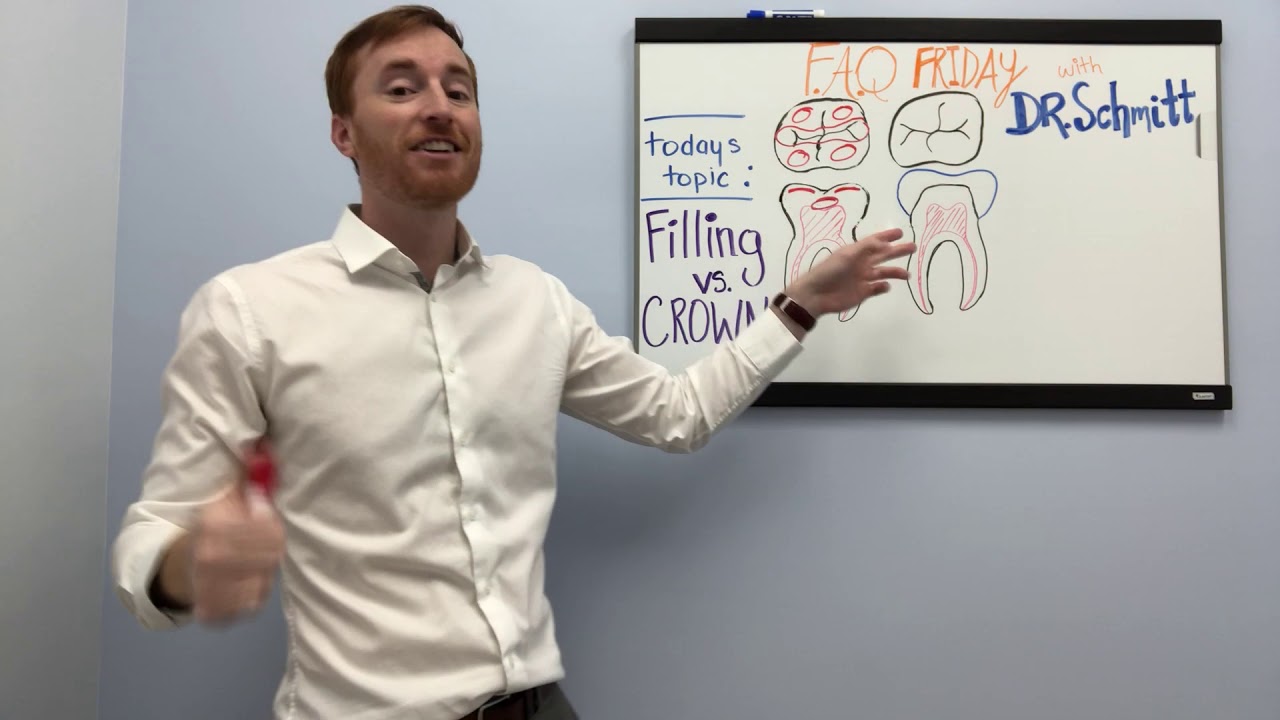 When do I need a dental crown instead of a dental filling?