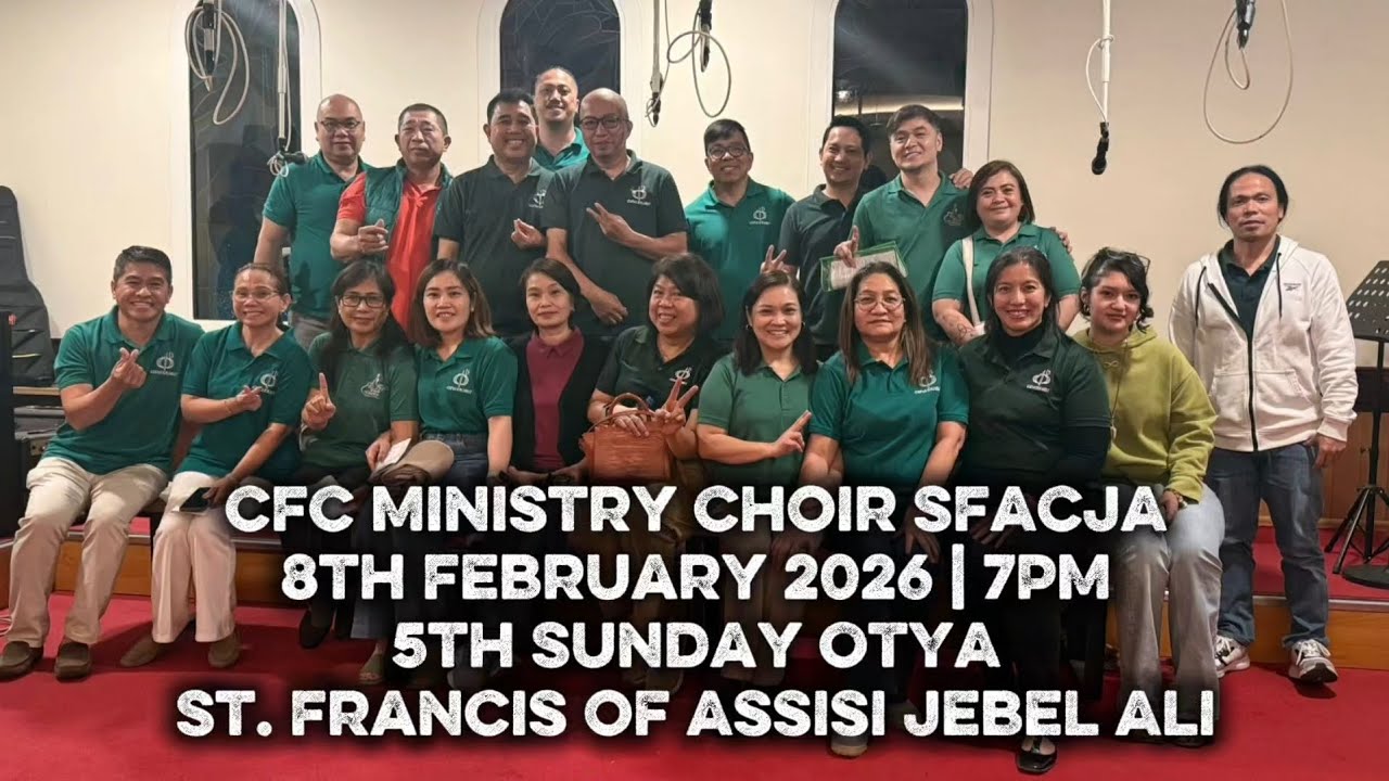 God's Spirit is in My Heart | 8th February 2026 | 7PM | 5th Sunday OTYA | St. Francis of Assisi JA