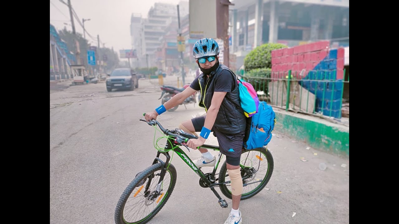 Delhi to Ranthambore - Day 1 - Delhi to Gurgaon - Solo Cycle Ride