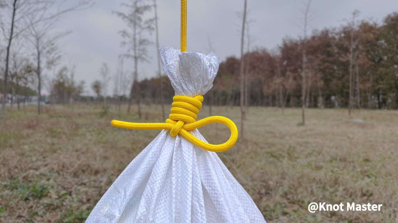 How to tie SACK knots with handle that are incredibly useful