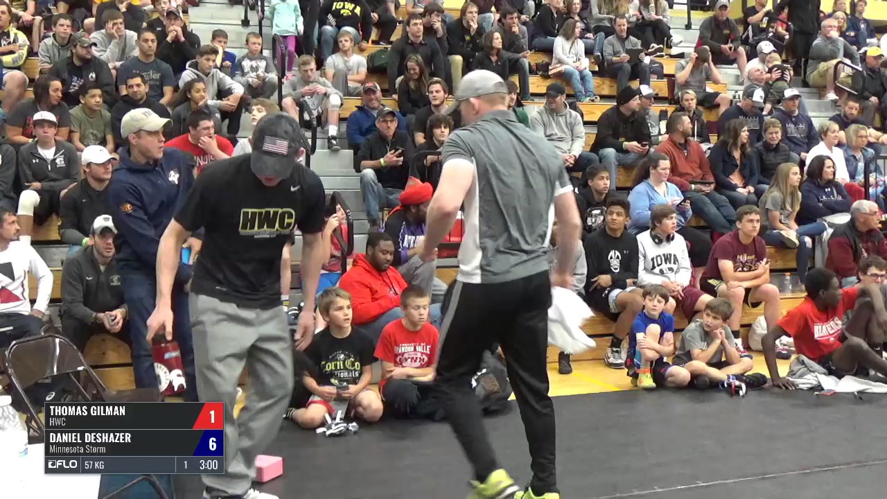 57kg f, Thomas Gilman, HWC vs Daniel Deshazer, Minnesota Storm