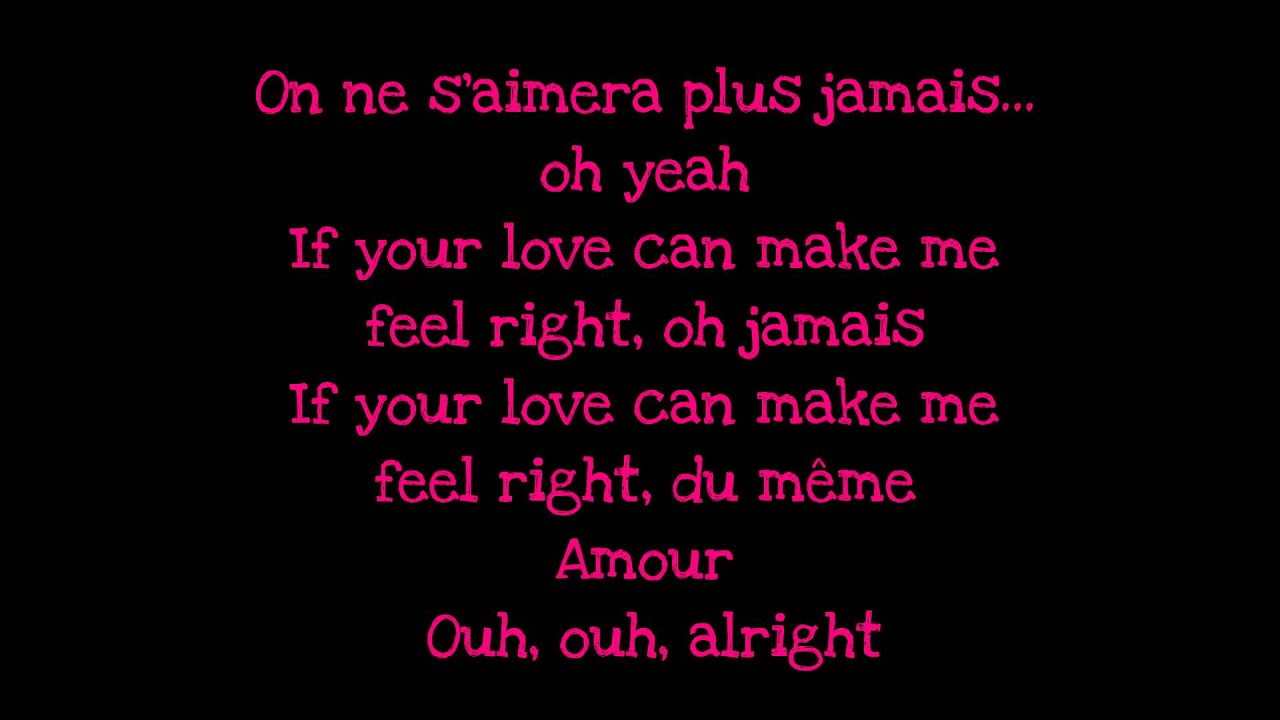 On Ne SAimera Plus Jamais   Larusso Lyrics