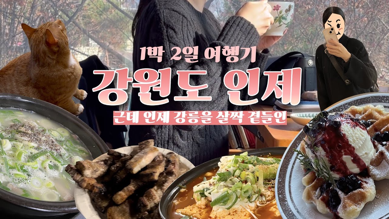 [강원도] 인제 여행기 : 인생 국밥집부터 바베큐 파티까지(근데 인제 강릉을 살짝 곁들인)